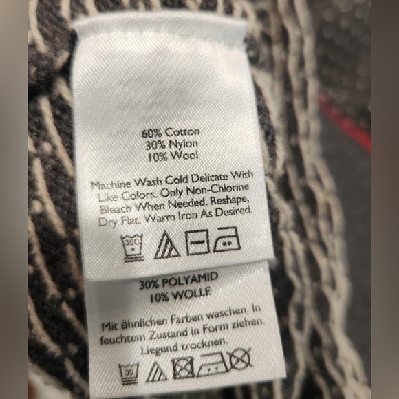 EDDIE BAUER fair aisle funnel neck sweater tunic size S Womens Casual Pullover - Picture 4 of 5